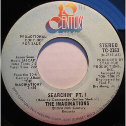 The Imaginations Searchin' Pt. I USED VINYL 7INCH 45 RPM SINGLE PROMO STEREO MONO