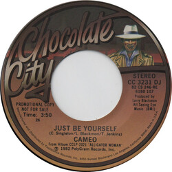 Cameo Just Be Yourself USED VINYL 7INCH 45 RPM PROMO