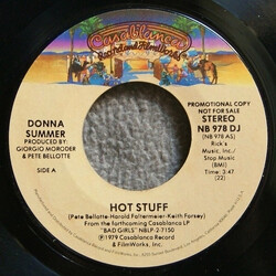 Donna Summer Hot Stuff USED VINYL 7INCH 45 RPM SINGLE PROMO STEREO MONO