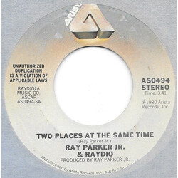 Raydio Two Places At The Same Time / For Those Who Like To Groove USED VINYL 7INCH 45 RPM SINGLE
