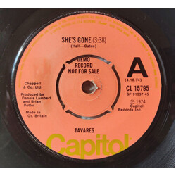 Tavares She's Gone USED VINYL 7INCH 45 RPM PROMO