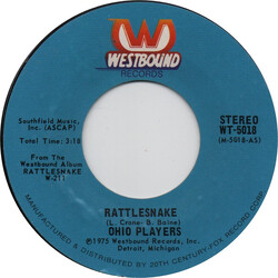 Ohio Players Rattlesnake / Gone Forever USED VINYL 7INCH 45 RPM SINGLE STYRENE