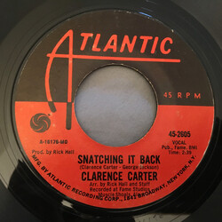 Clarence Carter Snatching It Back / Making Love (At The Dark End Of The Street) USED VINYL 7INCH SINGLE