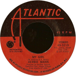 Herbie Mann My Girl / Rivers Of Babylon USED VINYL 7INCH 45 RPM STEREO