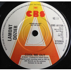 Lamont Dozier Cool Me Out USED VINYL 7INCH 45 RPM PROMO