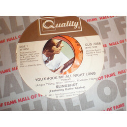 Slingshot / Kathy Kosins You Shook Me All Night Long USED VINYL 7INCH