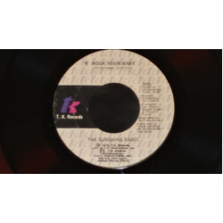 The Sunshine Band Rock Your Baby / S.O.S. USED VINYL 7INCH 45 RPM SINGLE STYRENE STEREO