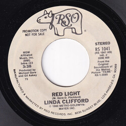 Linda Clifford Red Light USED VINYL 7INCH 45 RPM SINGLE PROMO STYRENE STEREO MONO