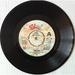 Gaz Sing Sing USED VINYL 7INCH 45 RPM SINGLE PROMO