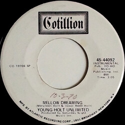 Young Holt Unlimited Mellow Dreaming USED VINYL 7INCH 45 RPM SINGLE SIDED PROMO