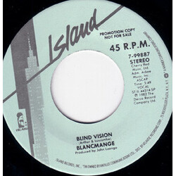 Blancmange Blind Vision USED VINYL 7INCH 45 RPM PROMO STEREO MONO