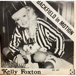 Kelly Foxton Backfield In Motion USED VINYL 7INCH SINGLE PROMO
