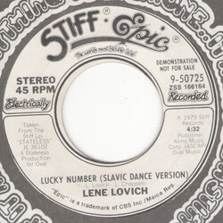 Lene Lovich Lucky Number USED VINYL 7INCH 45 RPM PROMO STEREO