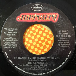 The Kendalls I'd Dance Every Dance With You USED VINYL 7INCH 45 RPM PROMO STYRENE STEREO