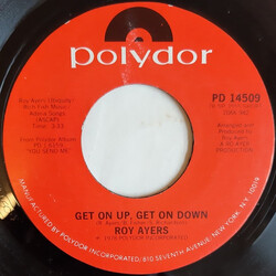 Roy Ayers Get On Up, Get On Down USED VINYL 7INCH 45 RPM SINGLE STYRENE