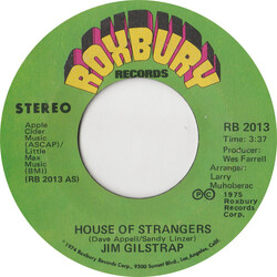 Jim Gilstrap House Of Strangers / Take Your Daddy For A Ride USED VINYL 7INCH SINGLE STYRENE
