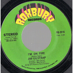 Jim Gilstrap I'm On Fire USED VINYL 7INCH 45 RPM