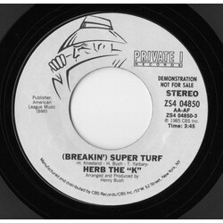 Herb The "K" (Breakin') Super Turf USED VINYL 7INCH PROMO STEREO
