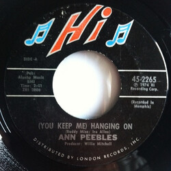Ann Peebles (You Keep Me) Hanging On / Heartaches, Heartaches USED VINYL 7INCH STYRENE