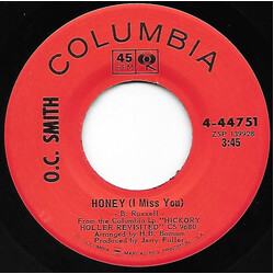 OC Smith Honey (I Miss You) USED VINYL 7INCH 45 RPM SINGLE