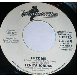 Tenita Jordan Free Me USED VINYL 7INCH 45 RPM PROMO