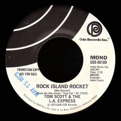 Tom Scott / The L.A. Express Rock Island Rocket USED VINYL 7INCH 45 RPM PROMO STEREO MONO
