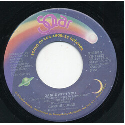 Carrie Lucas Dance With You USED VINYL 7INCH SINGLE 45 RPM