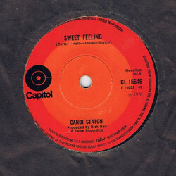 Candi Staton Sweet Feeling / Evidence USED VINYL 7INCH 45 RPM