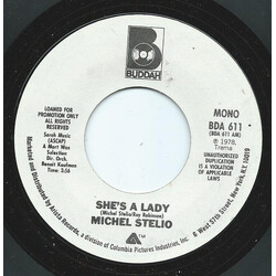Michel Stelio She's A Lady USED VINYL 7INCH 45 RPM SINGLE PROMO STEREO MONO
