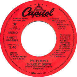 Pyrymyd Shake It Down USED VINYL 7INCH 45 RPM PROMO