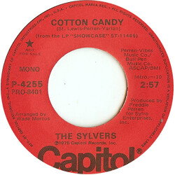 The Sylvers Cotton Candy USED VINYL 7INCH 45 RPM SINGLE PROMO