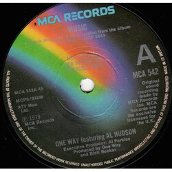 One Way / Al Hudson Music USED VINYL 7INCH 45 RPM SINGLE PROMO