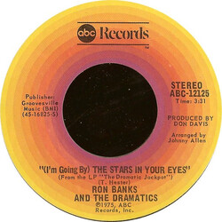 Ron Banks / The Dramatics (I'm Going By) The Stars In Your Eyes / Trying To Get Over Losing You USED VINYL 7INCH 45 RPM