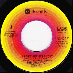 The Dramatics I Can't Get Over You / Sundown Is Coming (Hold Back The Night) USED VINYL 7INCH 45 RPM SINGLE