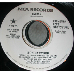 Leon Haywood Energy USED VINYL 7INCH 45 RPM SINGLE PROMO STEREO