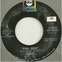 Rufus Feel Good USED VINYL 7INCH 45 RPM SINGLE STEREO