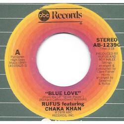 Rufus & Chaka Khan Blue Love USED VINYL 7INCH SINGLE 45 RPM