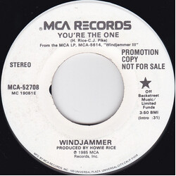 Windjammer You're The One USED VINYL 7INCH 45 RPM PROMO