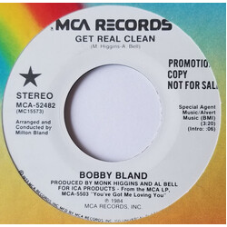 Bobby Bland Get Real Clean USED VINYL 7INCH 45 RPM SINGLE PROMO STEREO