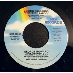 George Howard Sweetest Taboo USED VINYL 7INCH 45 RPM SINGLE