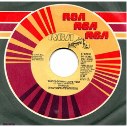 Darcus (2) Who's Gonna Love You USED VINYL 7INCH 45 RPM SINGLE PROMO STEREO MONO