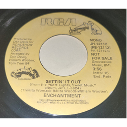 Enchantment Settin' It Out USED VINYL 7INCH 45 RPM SINGLE PROMO