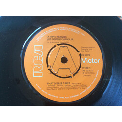 Olympic Runners / George Chandler Whatever It Takes USED VINYL 7INCH 45 RPM SINGLE PROMO