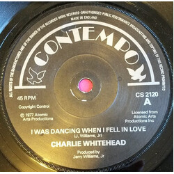 Charlie Whitehead I Was Dancing When I Fell In Love USED VINYL 7INCH 45 RPM