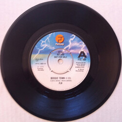Fat Larry's Band Boogie Town USED VINYL 7INCH 45 RPM SINGLE PROMO