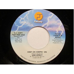 Side Effect Keep On Keepin' On USED VINYL 7INCH PROMO STEREO MONO