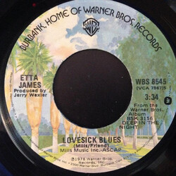 Etta James Piece Of My Heart / Lovesick Blues USED VINYL 7INCH 45 RPM SINGLE STEREO