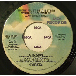 B.B. King There Must Be A Better World Somewhere USED VINYL 7INCH SINGLE