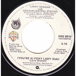 Graham Central Station (You're A) Foxy Lady USED VINYL 7INCH 45 RPM