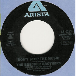 The Brecker Brothers Don't Stop The Music / Finger Lickin' Good USED VINYL 7INCH 45 RPM